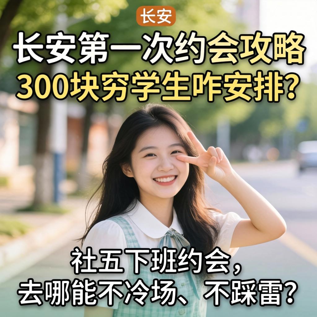 长安第一次约会攻略，300块穷学生咋安排？社畜下班约会，去哪能不冷场、不踩雷？