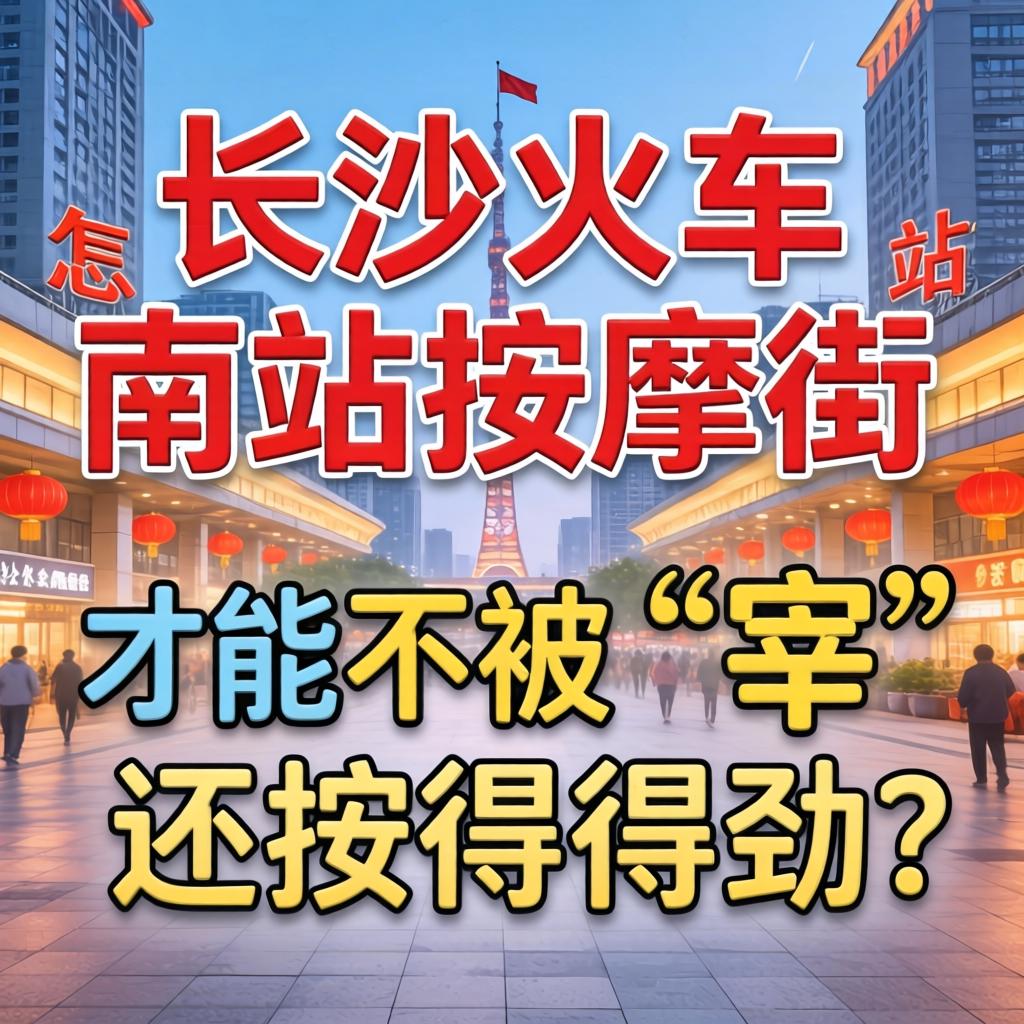 在长沙火车南站推拿街，怎么能力不被“宰”还按得得劲？