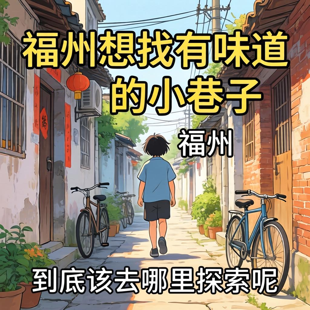 在福州想找有味道的小巷子,到底该去哪里探索呢?