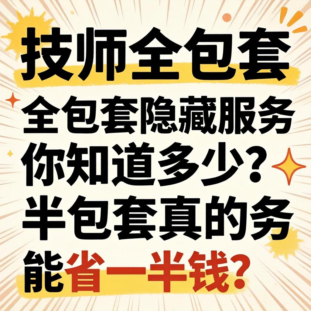 技师全包套和半包套的区别，全包套隐藏服务你知道多少？半包套真的能省一半钱吗？