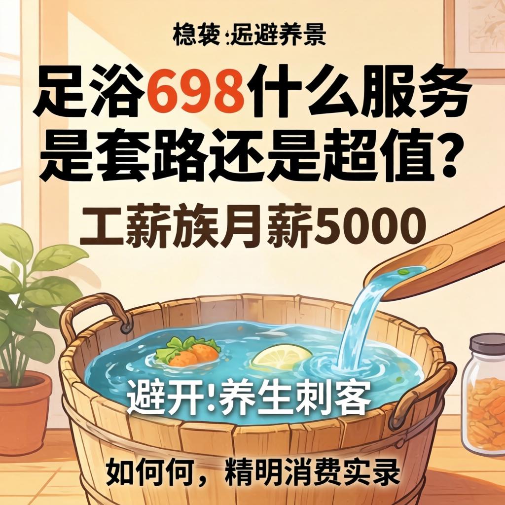 足浴698什么服务，是套路还是超值？工薪族月薪5000如何避开养生刺客，精明消费实录