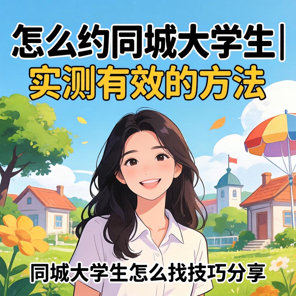 怎么约同城大学生｜实测有效的步骤｜同城大学生怎么找技巧分享