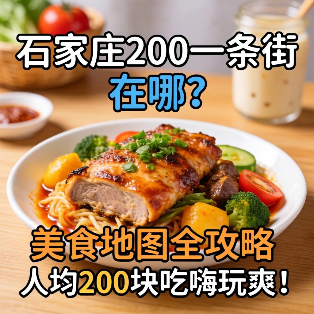 石家庄200一条街在哪？美食地图全攻略，人均200块吃嗨玩爽！
