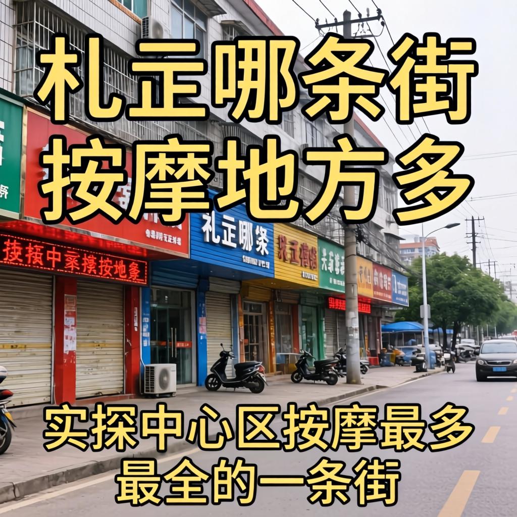 铜仁哪条街按摩地方多？实探中心区按摩最多最全的一条街具体位置