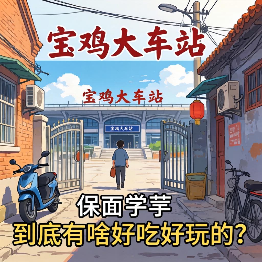 宝鸡火车站对面的小路到底有啥好吃好玩的？