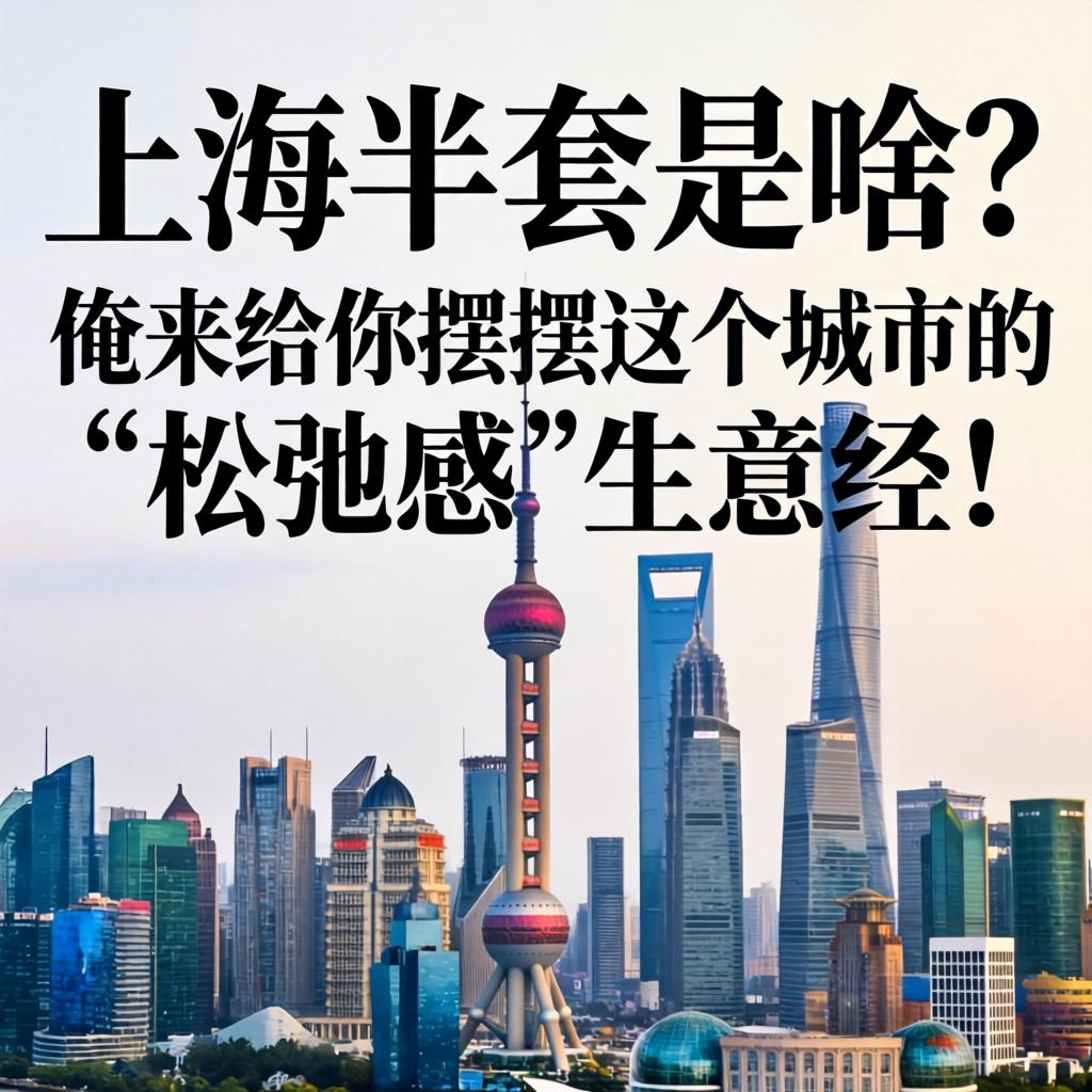 上海半套是啥？俺来给你摆摆这个城市的“松弛赣妆生意经！
