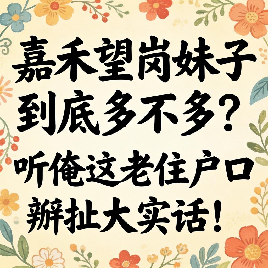 嘉禾望岗妹子到底多不多？听俺这老住户口掰扯大实话！