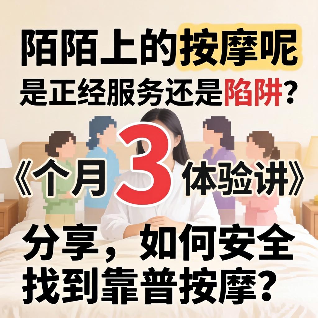 陌陌上的按摩呢，是正经服务还是陷阱？3个月体验分享，如何安全找到靠谱按摩？