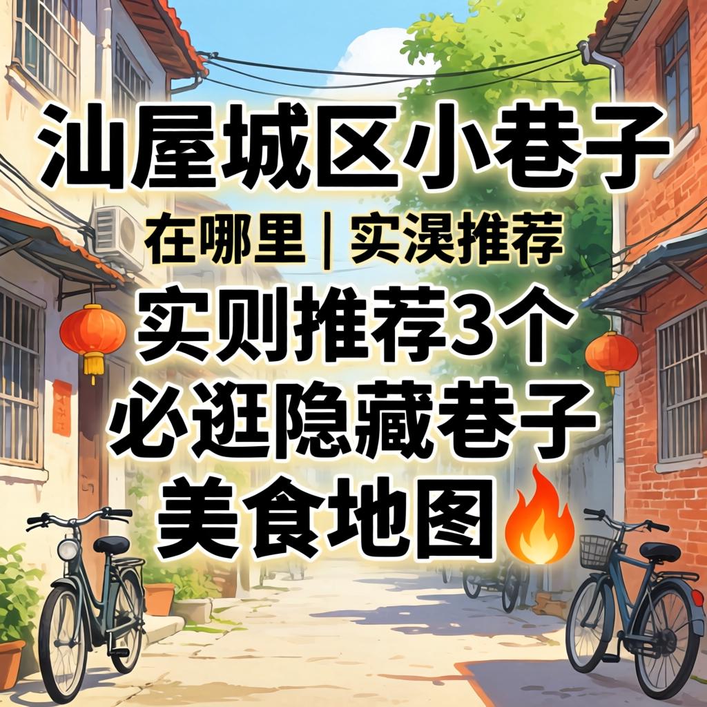 汕尾城区小巷子在哪里 | 实测推荐3个必逛隐藏巷子及美食地图?