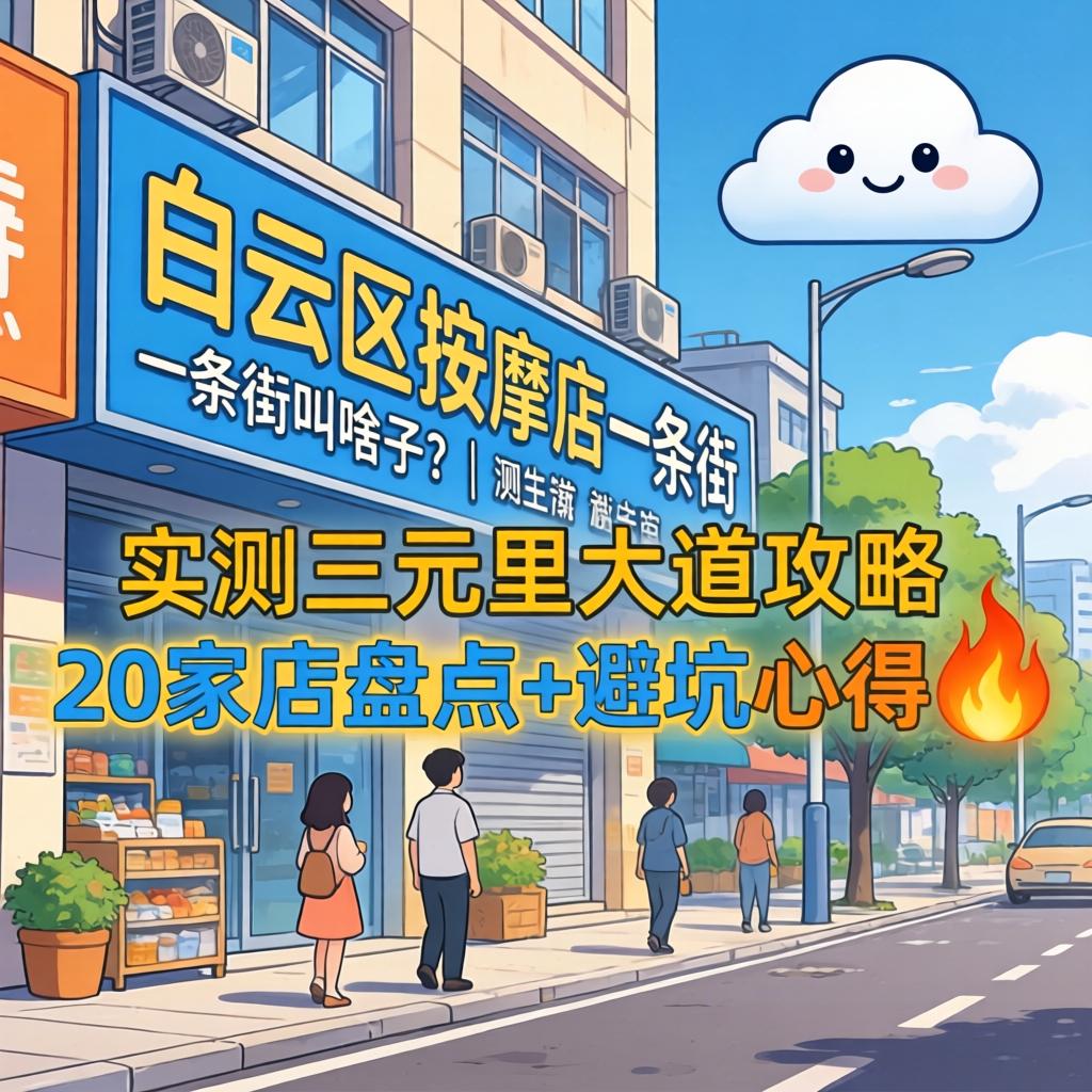 白云区按摩店一条街叫啥子？| 实测三元里大道攻略，20家店盘点+避坑心得?