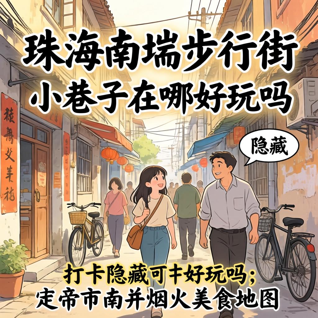 珠海南屏步行街小巷子在哪好玩吗？打卡隐藏的市井烟火美食地图