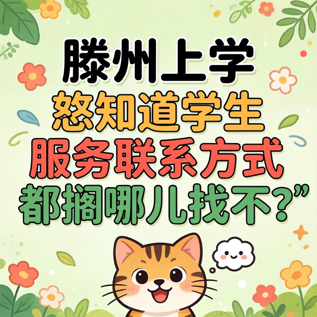 在滕州上学，恁知道学生服务联系方式都搁哪儿找不？