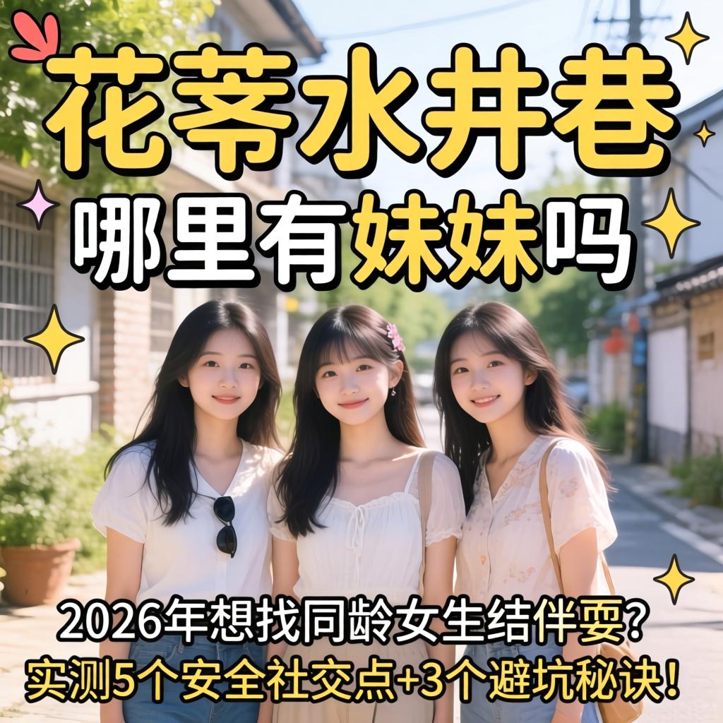 花荄水井巷哪里有妹妹吗，2026年想找同龄女生结伴耍？实测5个安全社交点+3个避坑秘诀！