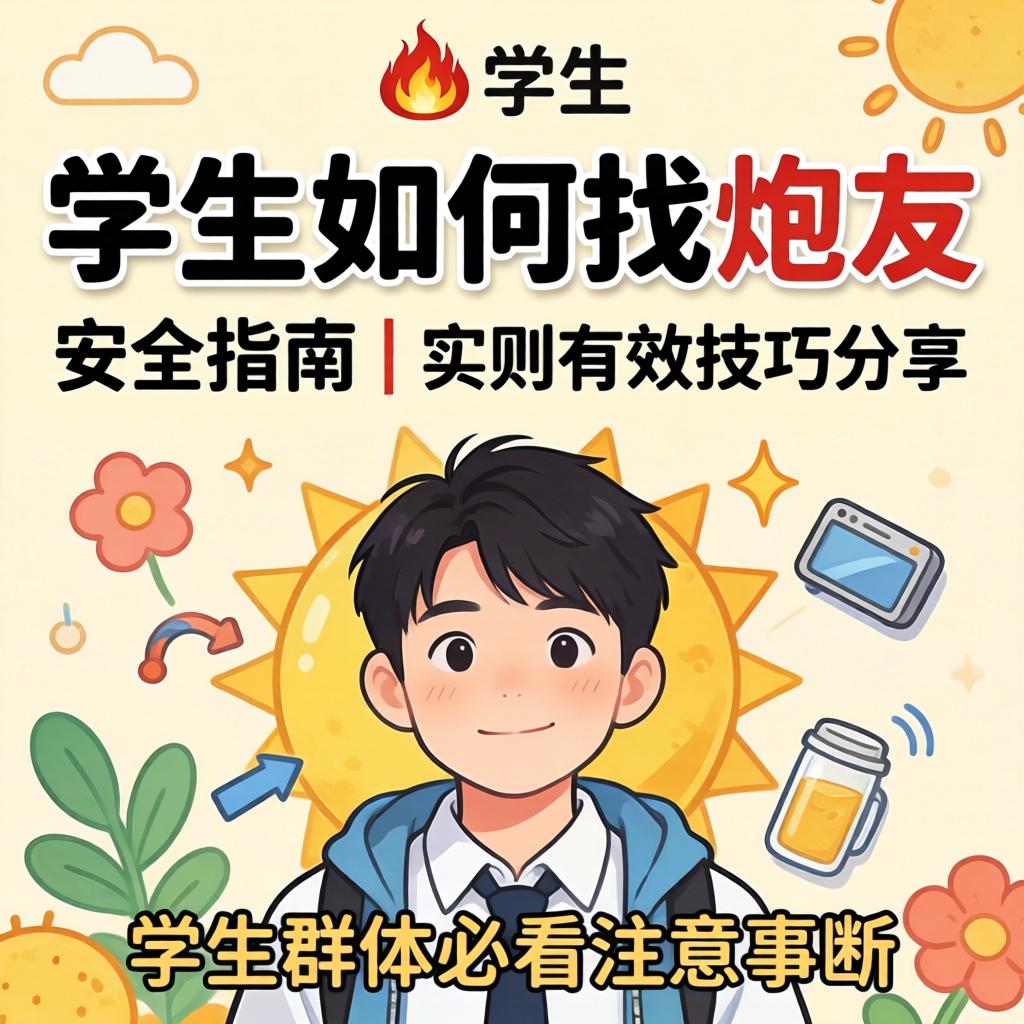 学生如何找炮友安全指南 | 实测有效技巧分享，学生群体必看注意事项