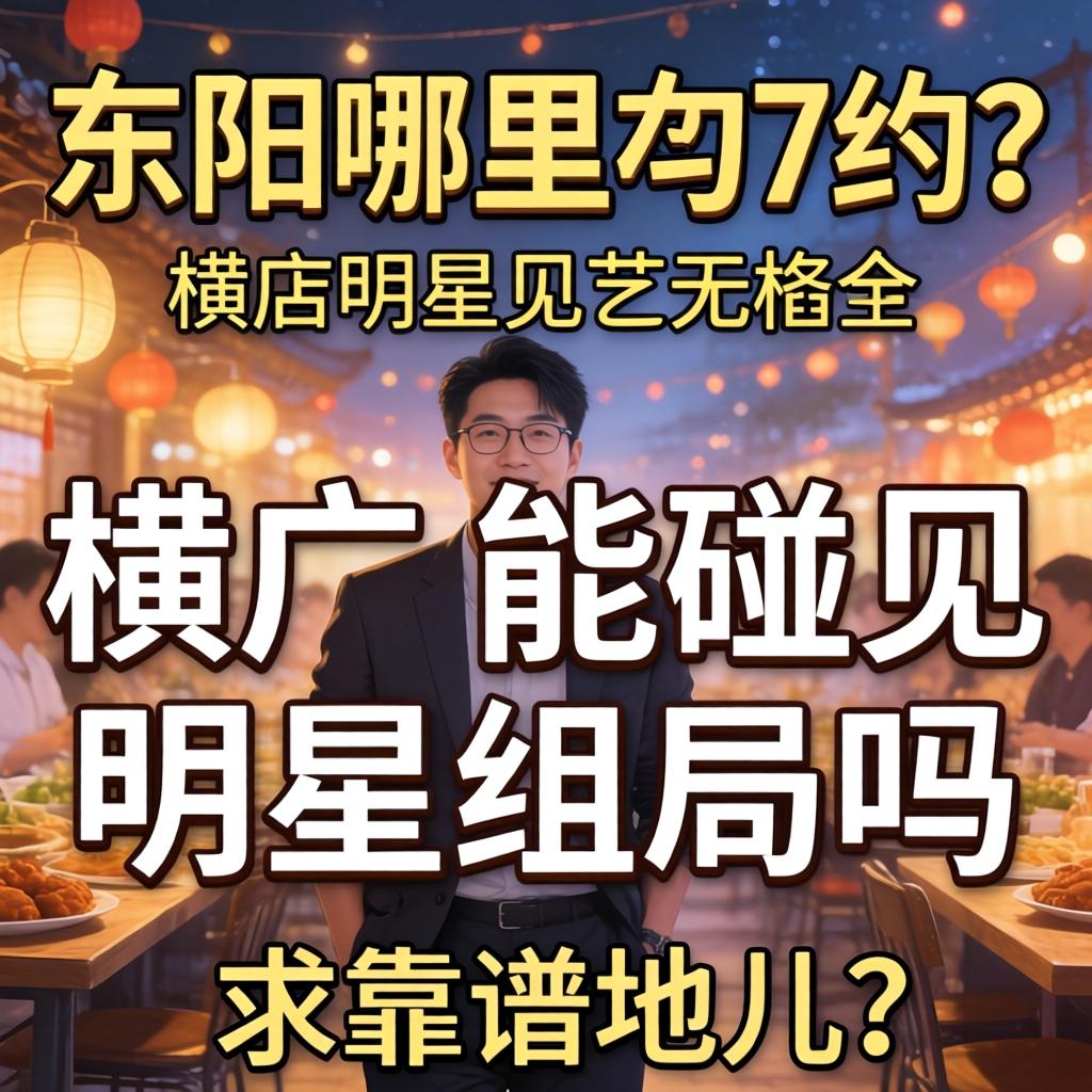 东阳哪里可以约？在横店能碰见明星组局吗？求靠谱地儿！
