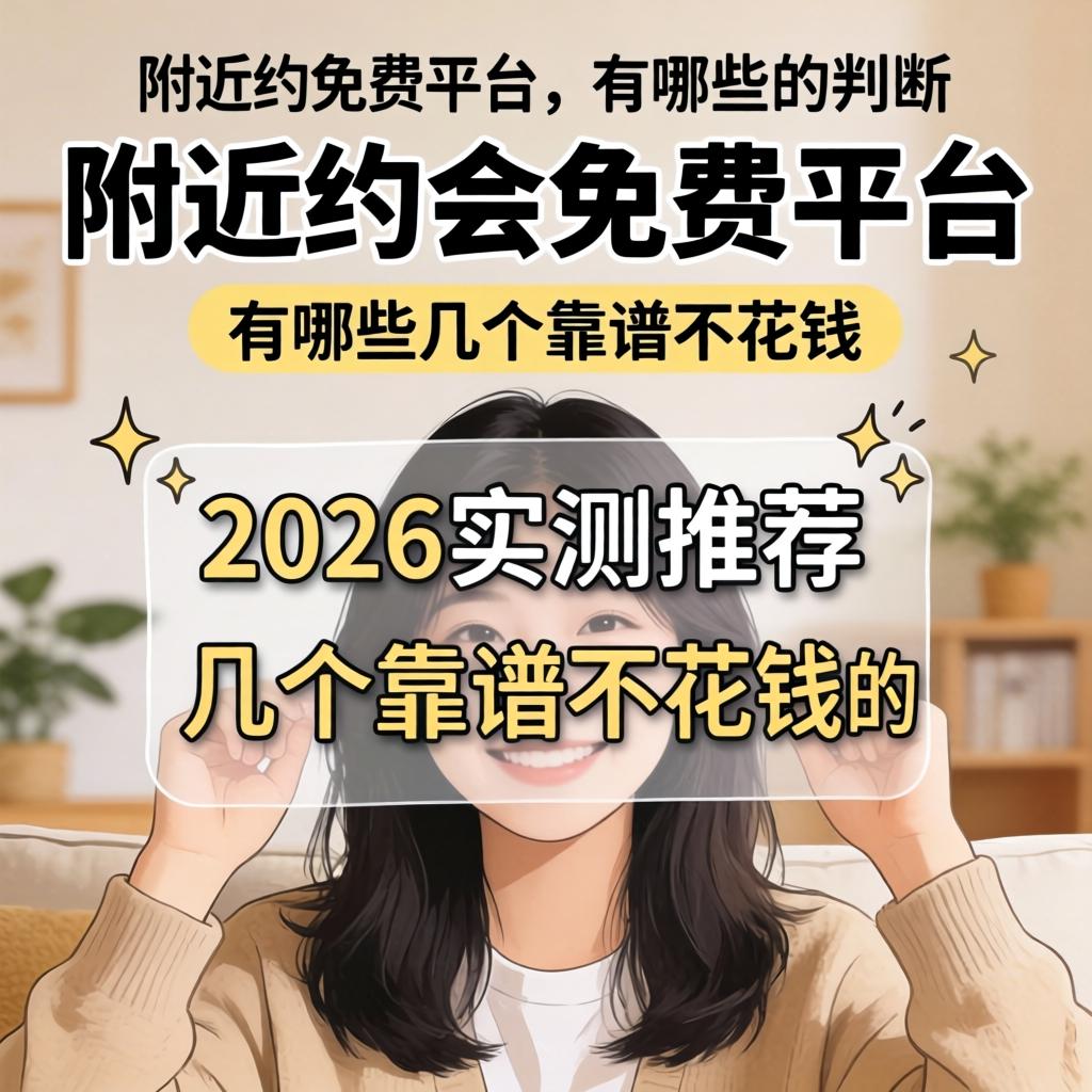 附近约会免费平台有哪些_2026实测推荐几个靠谱不花钱的