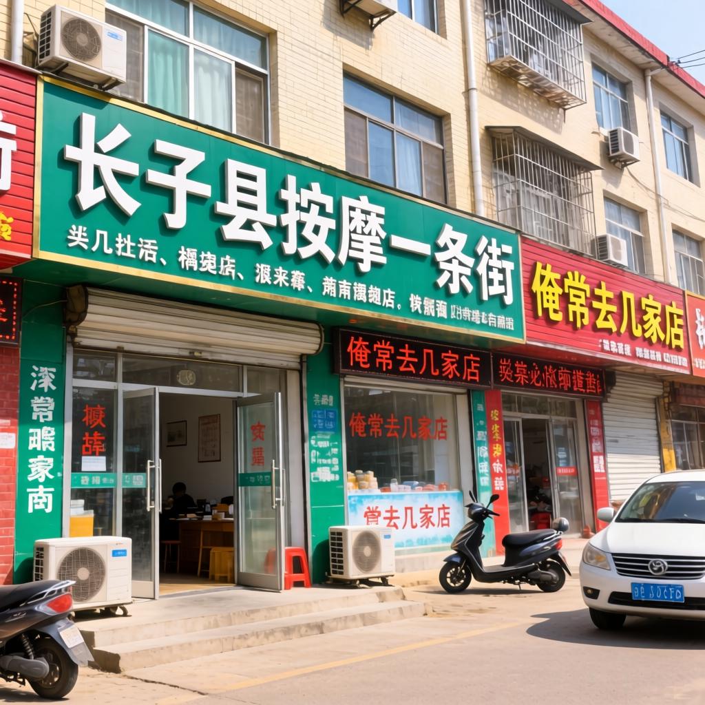 长子县推拿一条街在哪具体地位，分享俺常去的几家店