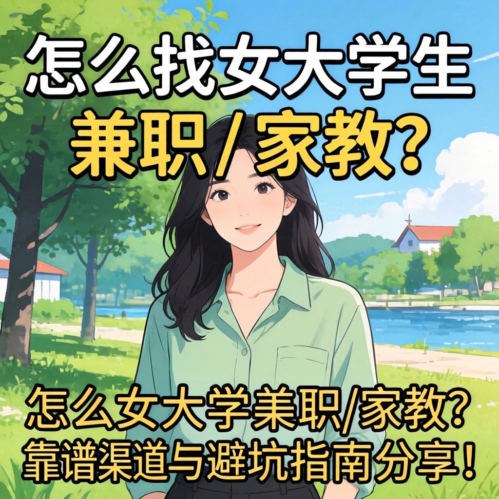 怎么找女大学生兼职/家教？靠谱渠路与避坑指南分享！