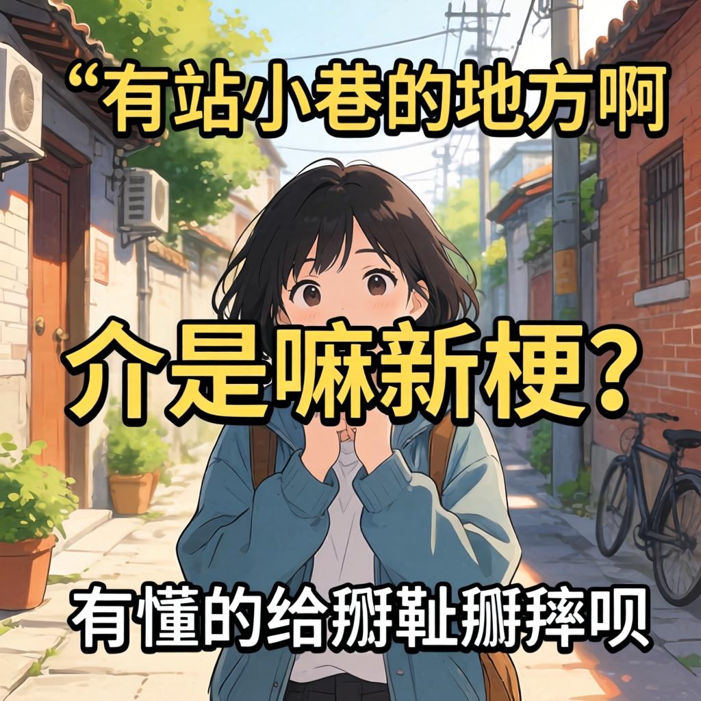 哪有站小巷的地方啊，介是嘛新梗？有懂的给掰扯掰扯呗