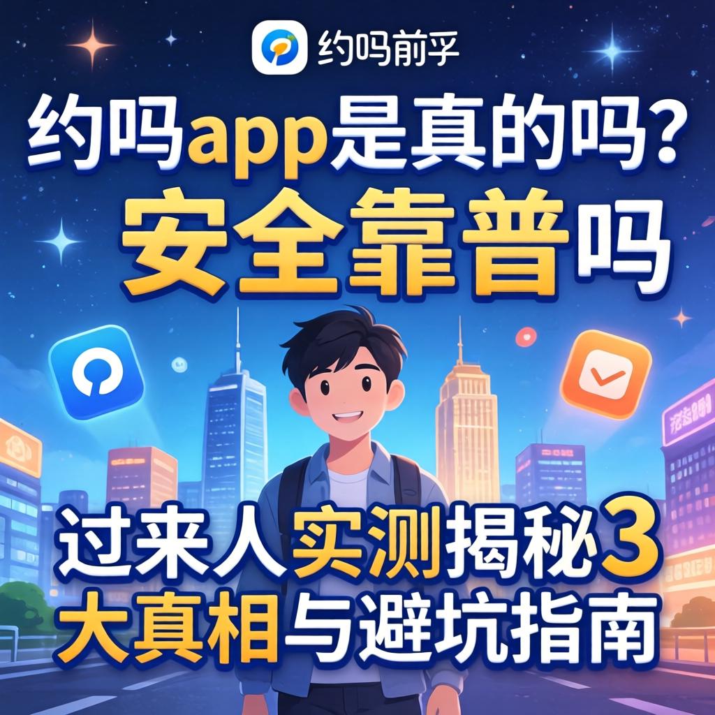 约吗app是真的吗？安全靠谱吗？过来人实测揭秘3大真相与避坑指南