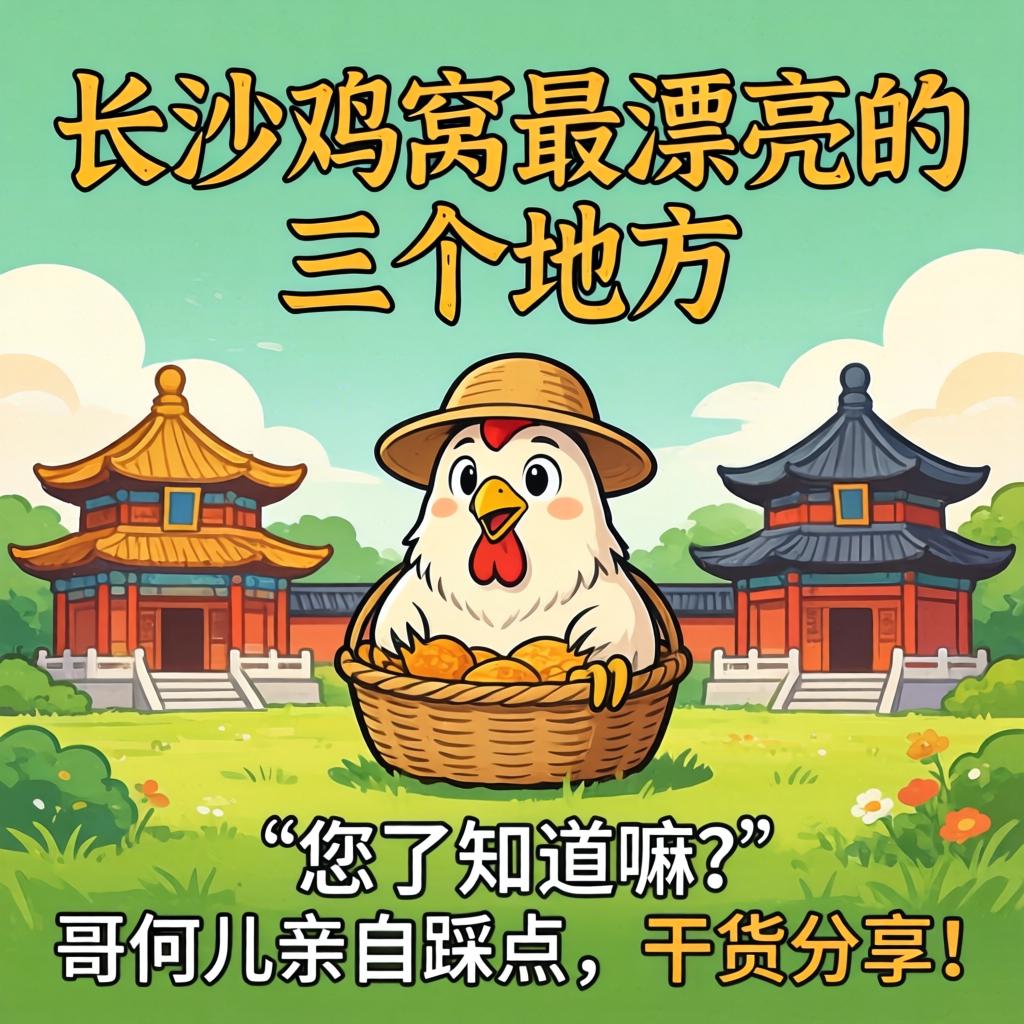 长沙鸡窝最美丽的三个处所，您了知路嘛？哥们儿亲自踩点，干货分享！