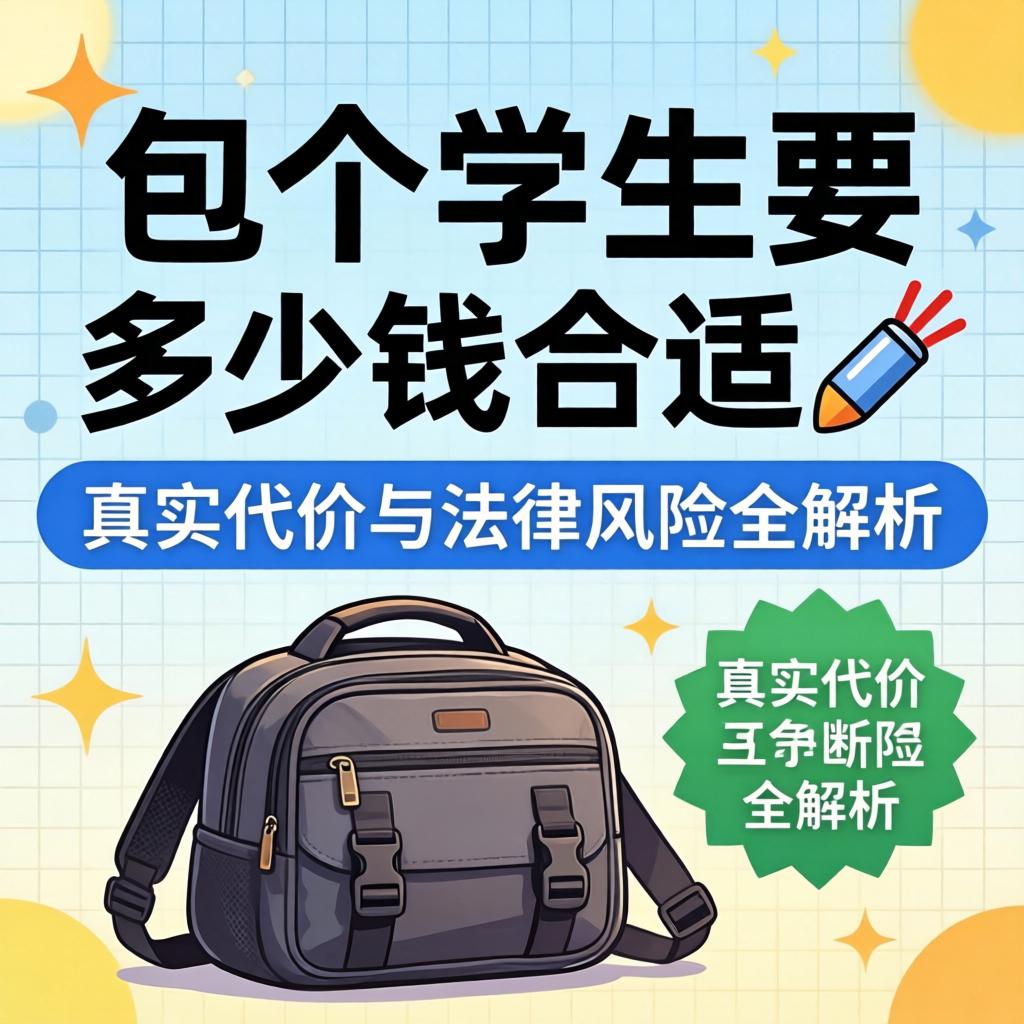 包个学生要多少钱合适? 真实代价与法律风险全解析