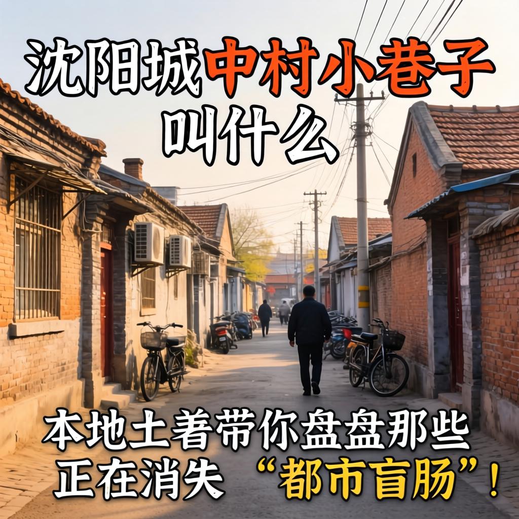 沈阳城中村小巷子叫什么？本地土著带你盘盘那些正在消失的“都市盲肠”！