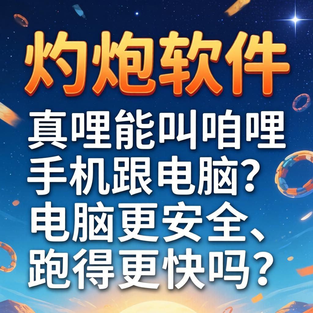 “灼炮软件”真哩能叫咱哩手机跟电脑更安全、跑得更快吗？