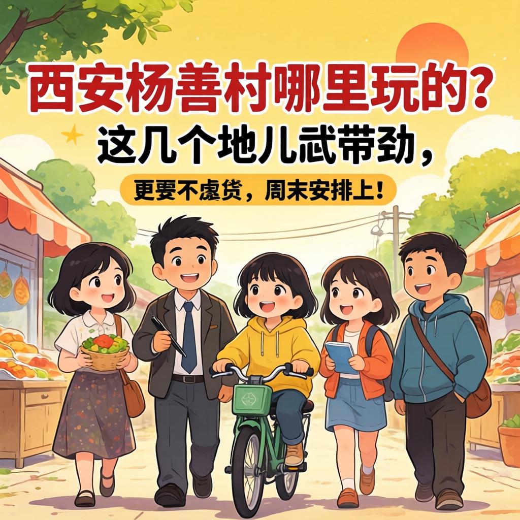 西安杨善村哪里有玩的？这几个地儿忒带劲，周末安排上！