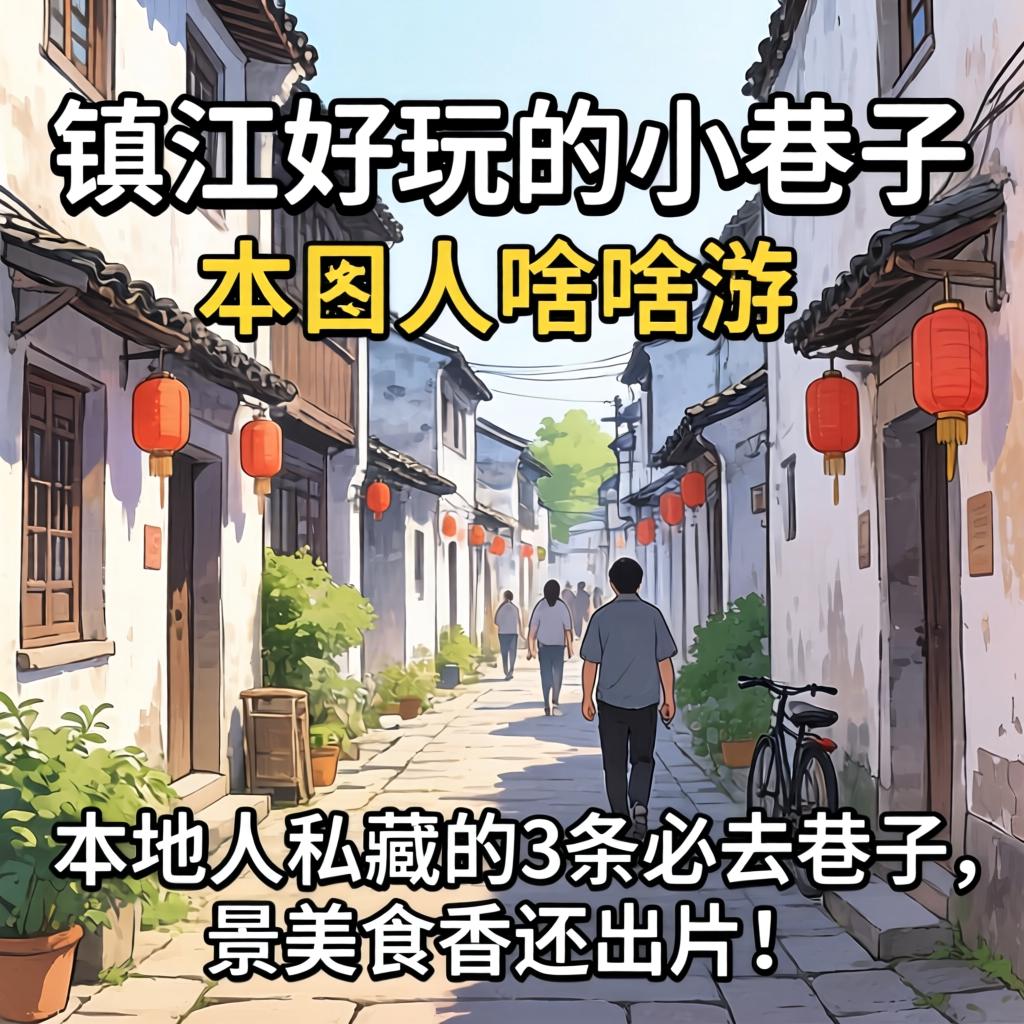 镇江好玩的小巷子有啥？本地人私藏的3条必去巷子，景美食香还出片！