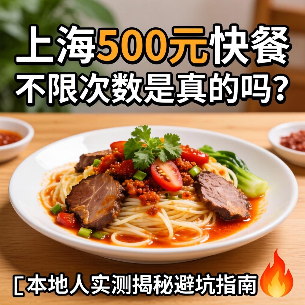 上海500元快餐不限次数是真的吗？？？？？？_外地人实测揭秘避坑指南?