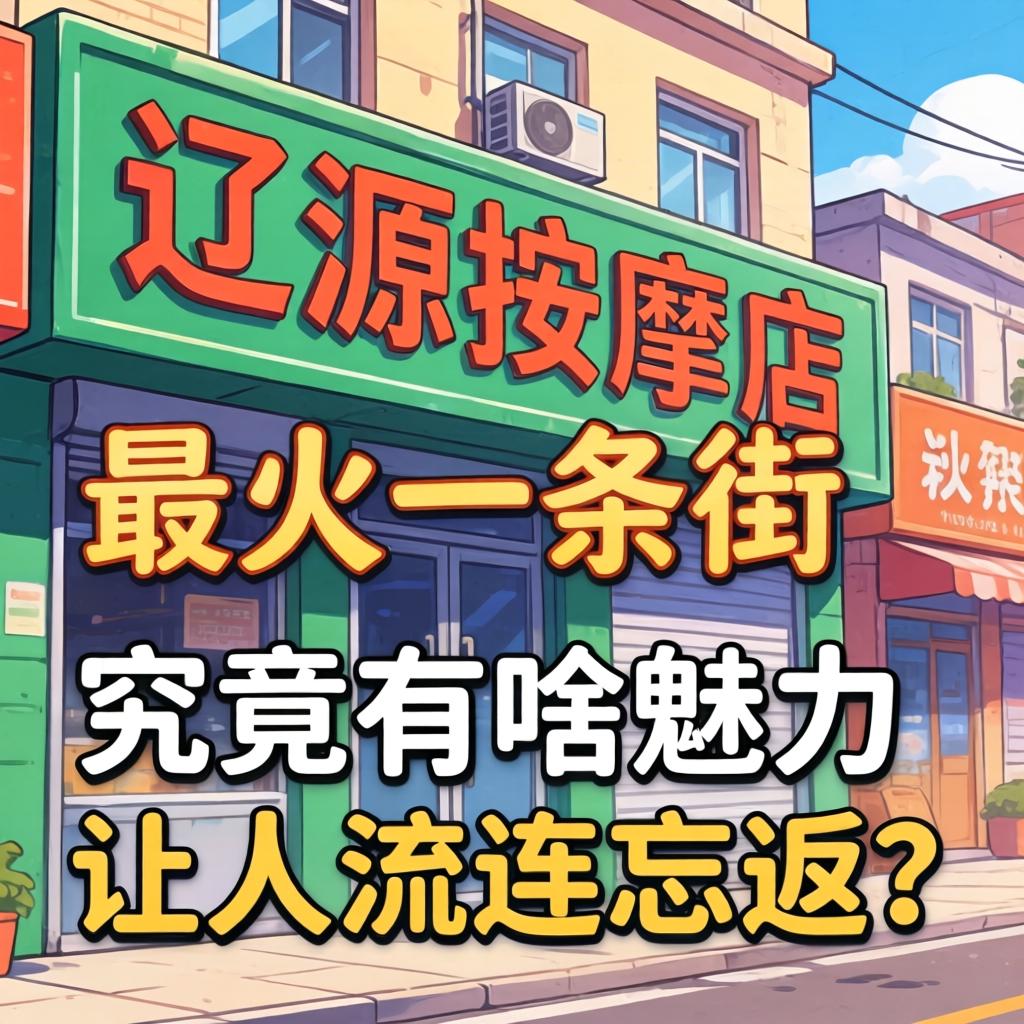 辽源推拿店最火一条街到底有啥魅力让人依依不舍？