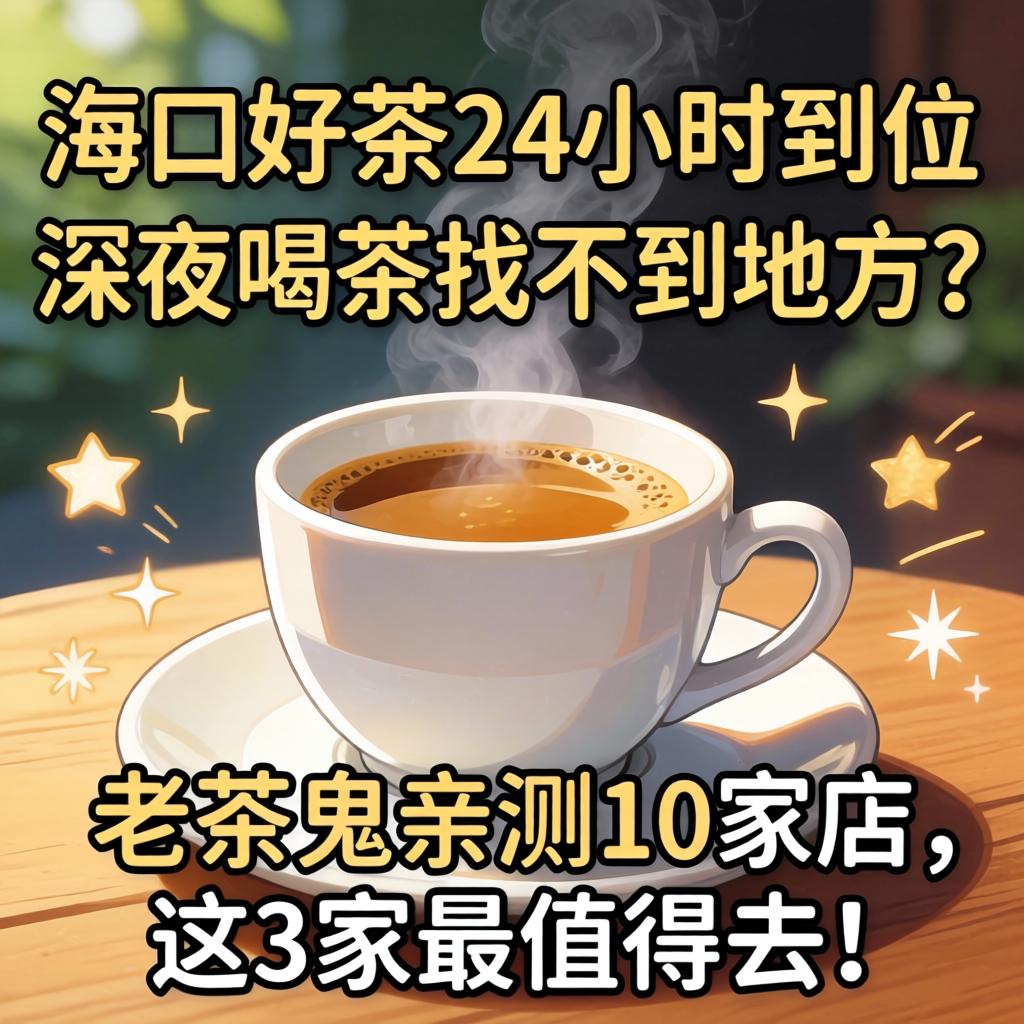 海口好茶24小时到位，深夜喝茶找不到地方？老茶鬼亲测10家店，这3家最值得去！