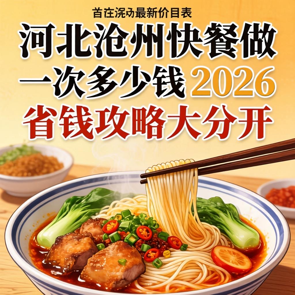 河北沧州快餐做一次几多钱_2026最新价目表与省钱攻略大果然