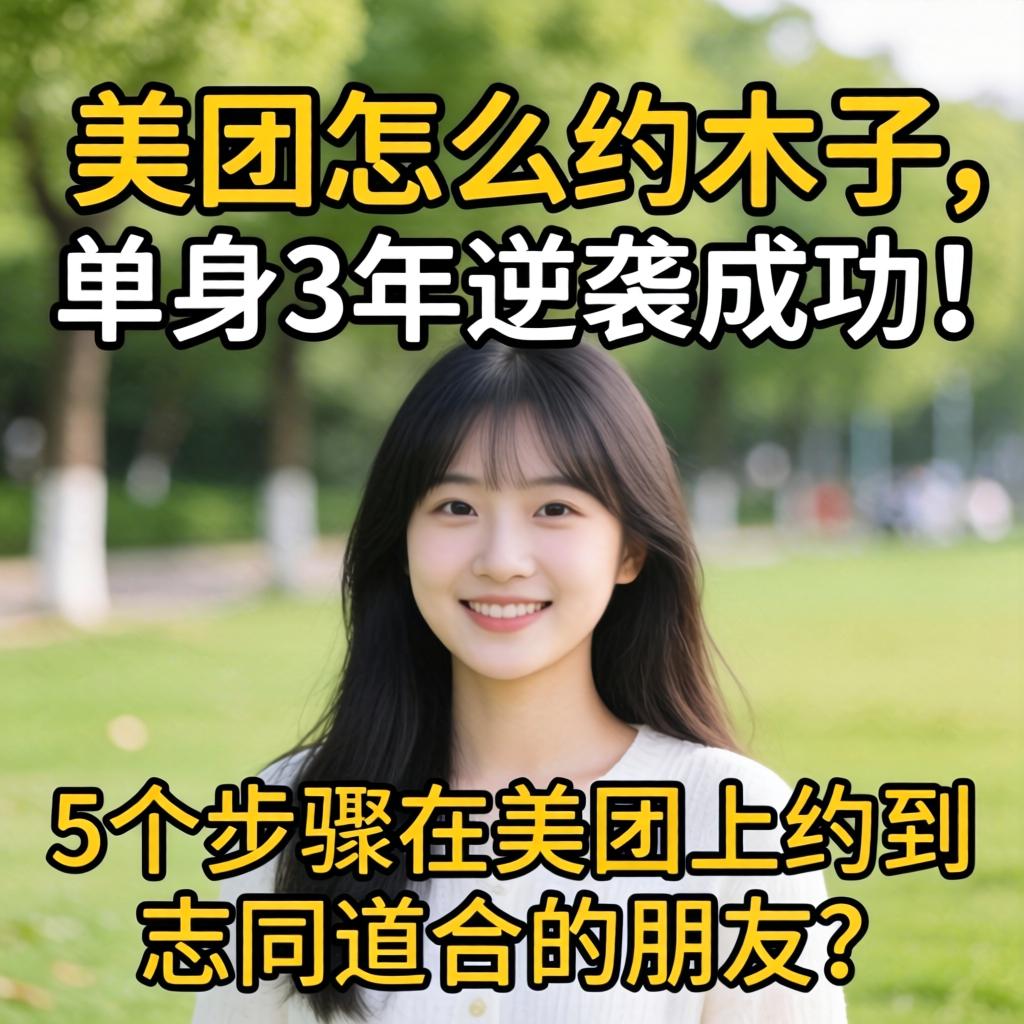 美团怎么约妹子,单身3年逆袭成功!5个步骤在美团上约到志同道合的朋友?