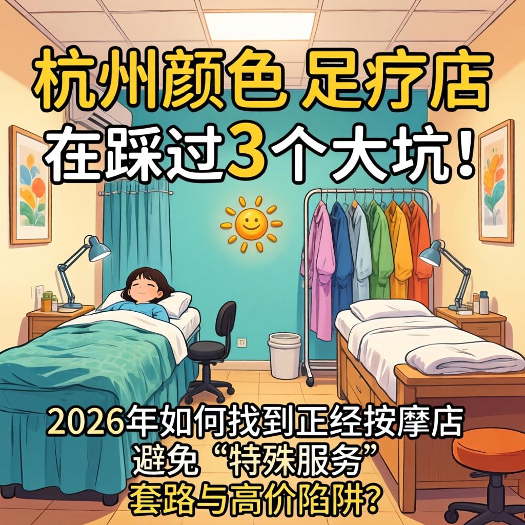 杭州带颜色的足疗店，我踩过3个大坑！2026年如何找到正经按摩店、避免“特殊服务”套路与高价陷阱？