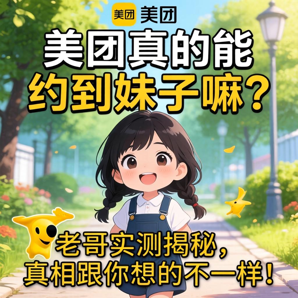 美团真的能约到妹子嘛？老哥实测揭秘，真相跟你想的不一样！