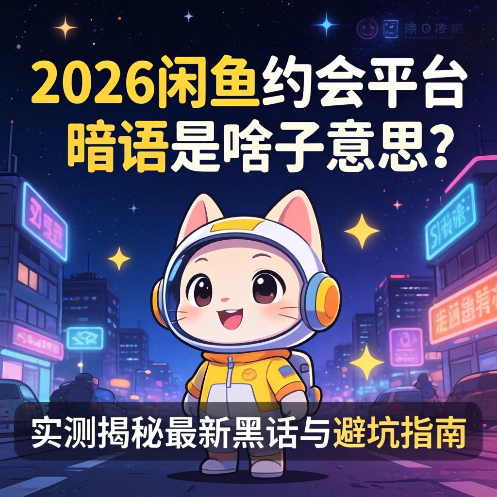 2026闲鱼约会平台隐语是啥子意思？实测揭秘最新黑话与避坑指南