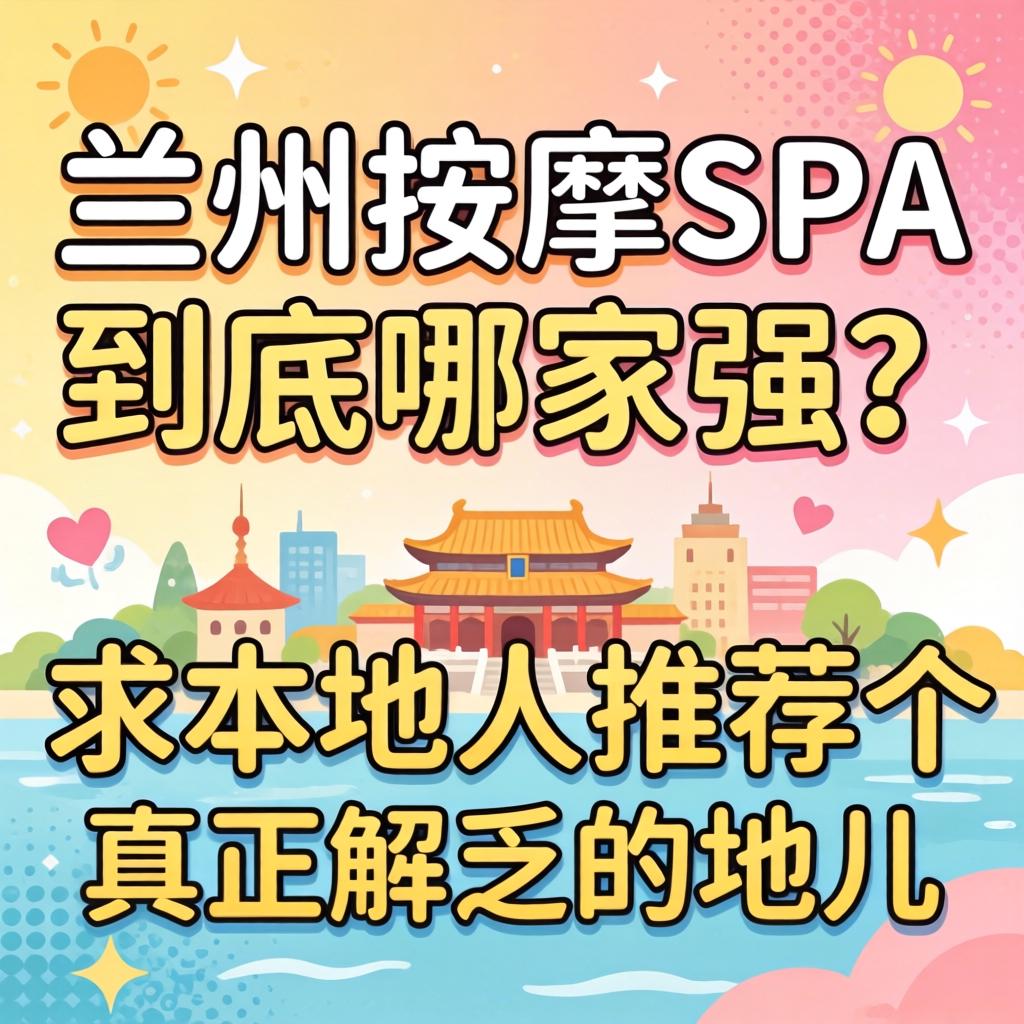 兰州按摩SPA到底哪家强？求本地人推荐个真正解乏的地儿！