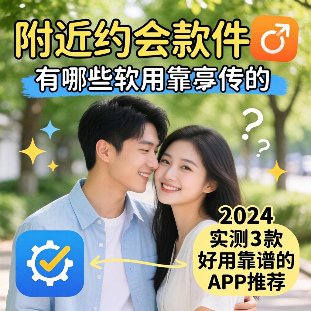 附近可以约会的有哪些软件？2024实测3款好用靠谱的APP推荐