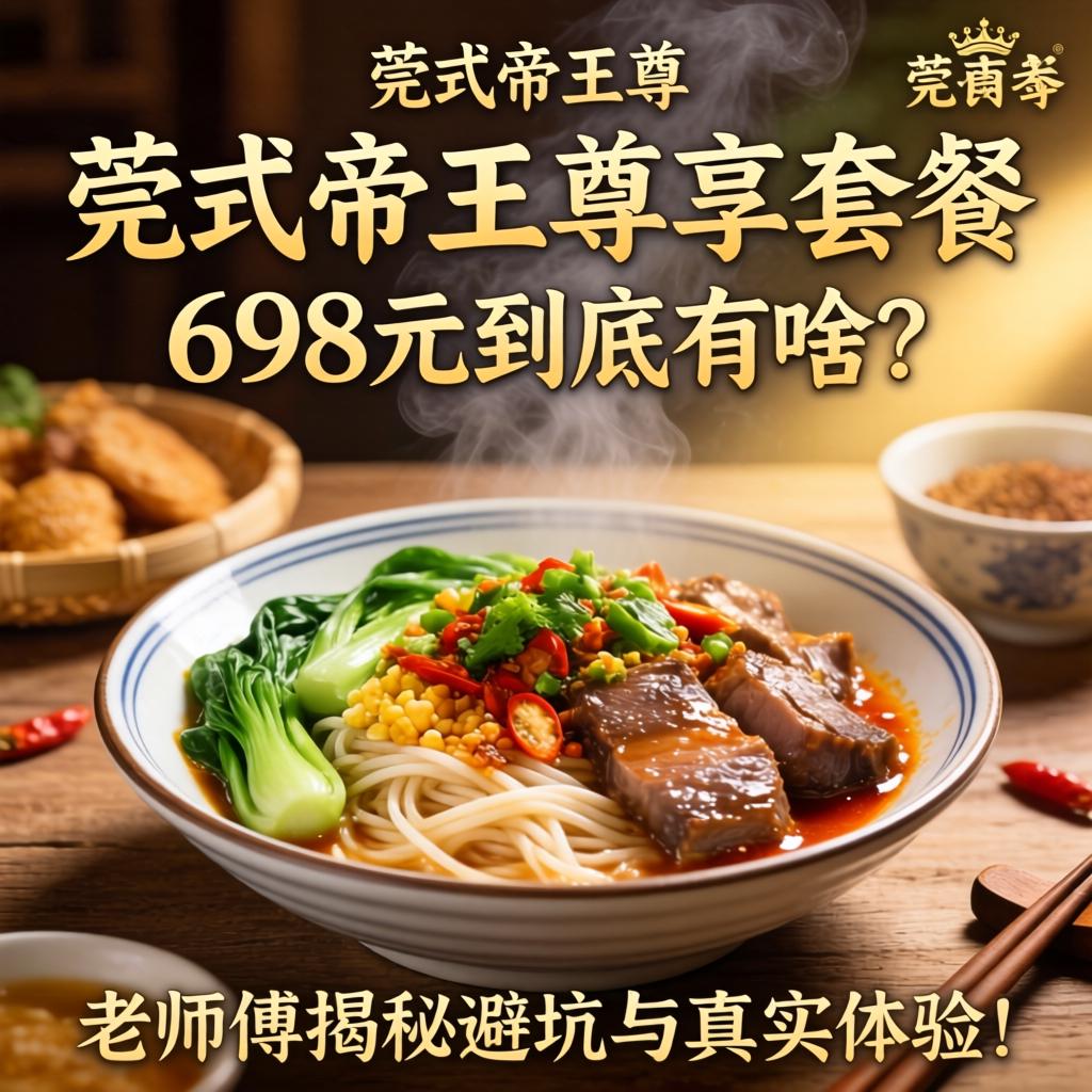 莞式帝王尊享套餐：698元到底有啥？老师傅揭秘避坑与真实体验！