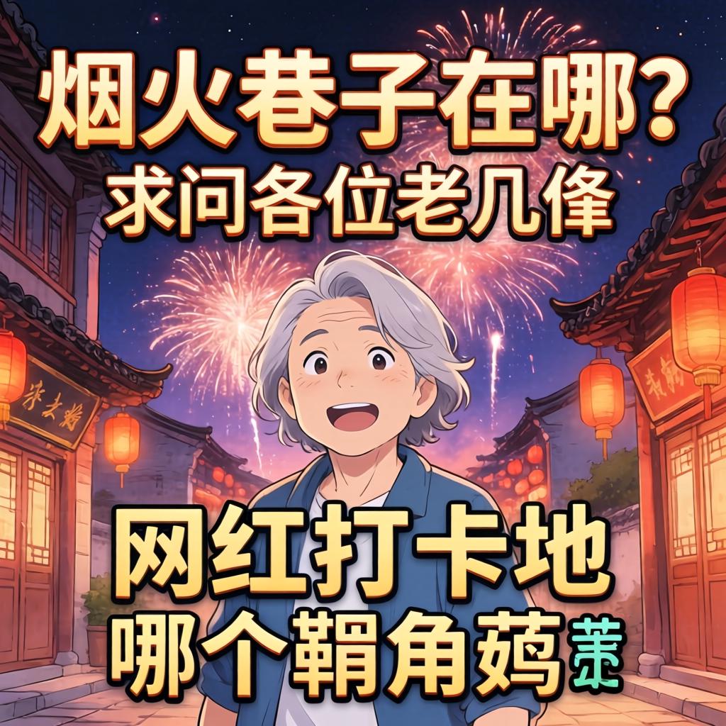 烟火巷子在哪?求问各位老几位，这网红打卡地具体在哪个犄角旮�？