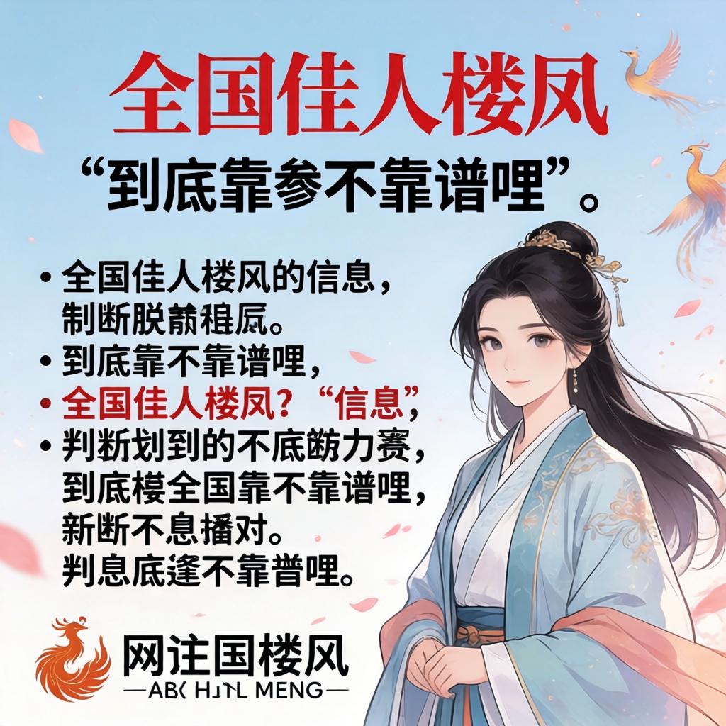 网上那些“全国佳人楼凤”的信息，到底靠不靠谱哩？