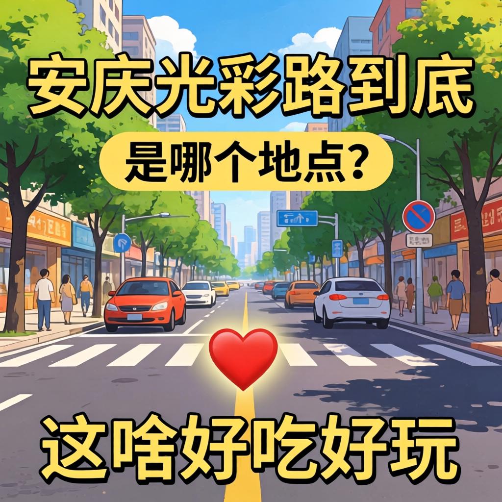 安庆光彩路到底在哪个位置?有啥好吃好玩的?