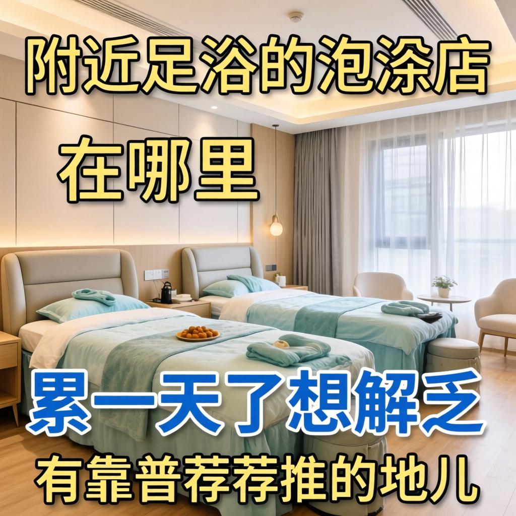 左近的足浴推拿泡澡店在哪里？累一天了想解乏，有靠谱的地儿推荐吗？