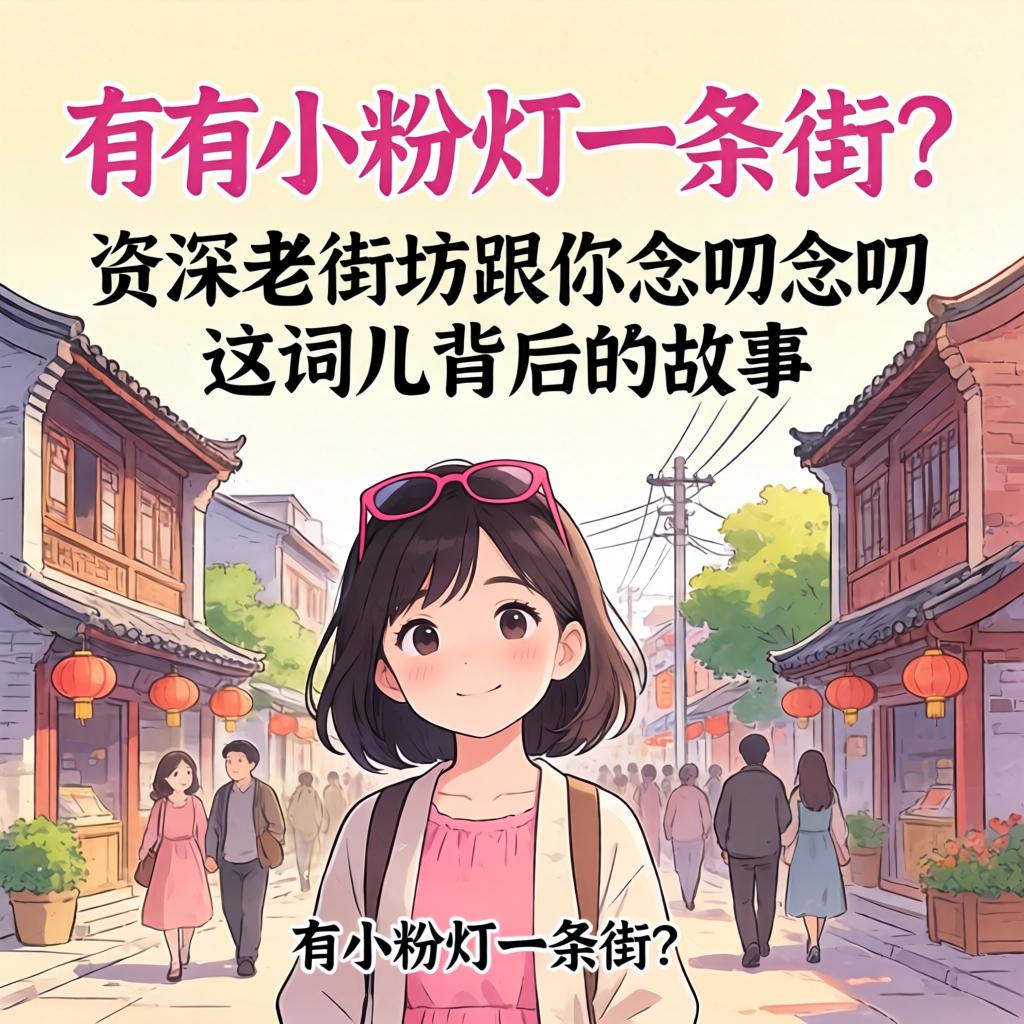 哪有小粉灯一条街？资深老街坊跟你念叨念叨这词儿背后的故事与变迁