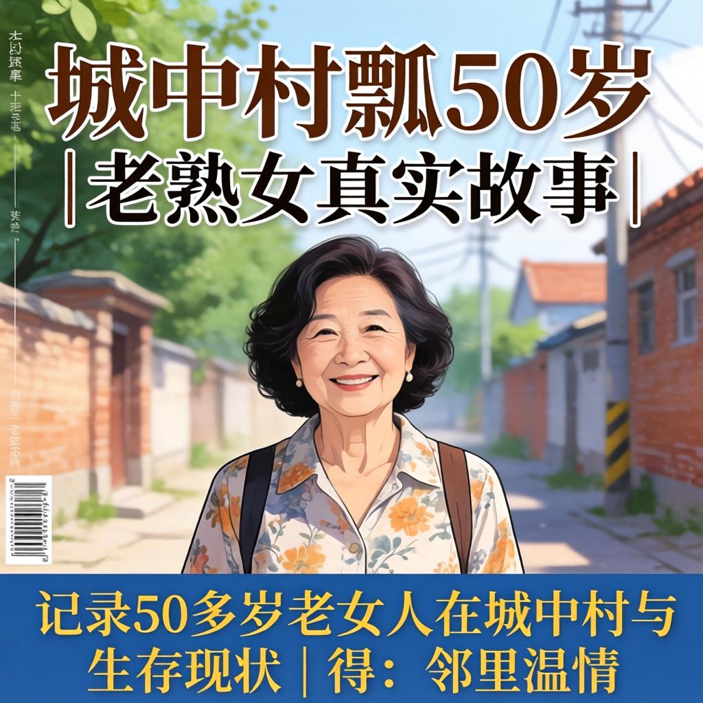 城中村瓢50岁老熟女真实故事｜纪录50多岁老女人在城中村的生计近况与邻里温情