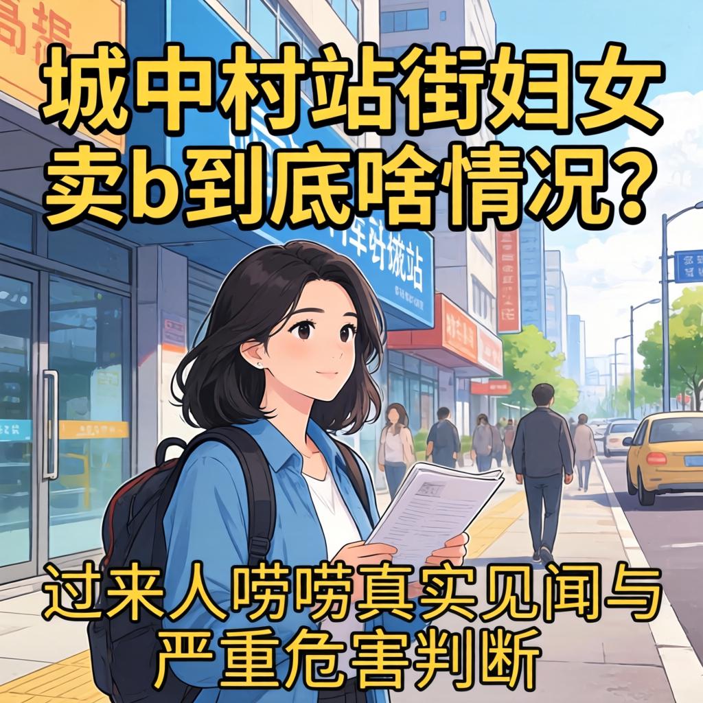 城中村站街妇女卖b到底啥情况？过来人唠唠真实见闻与严沉风险