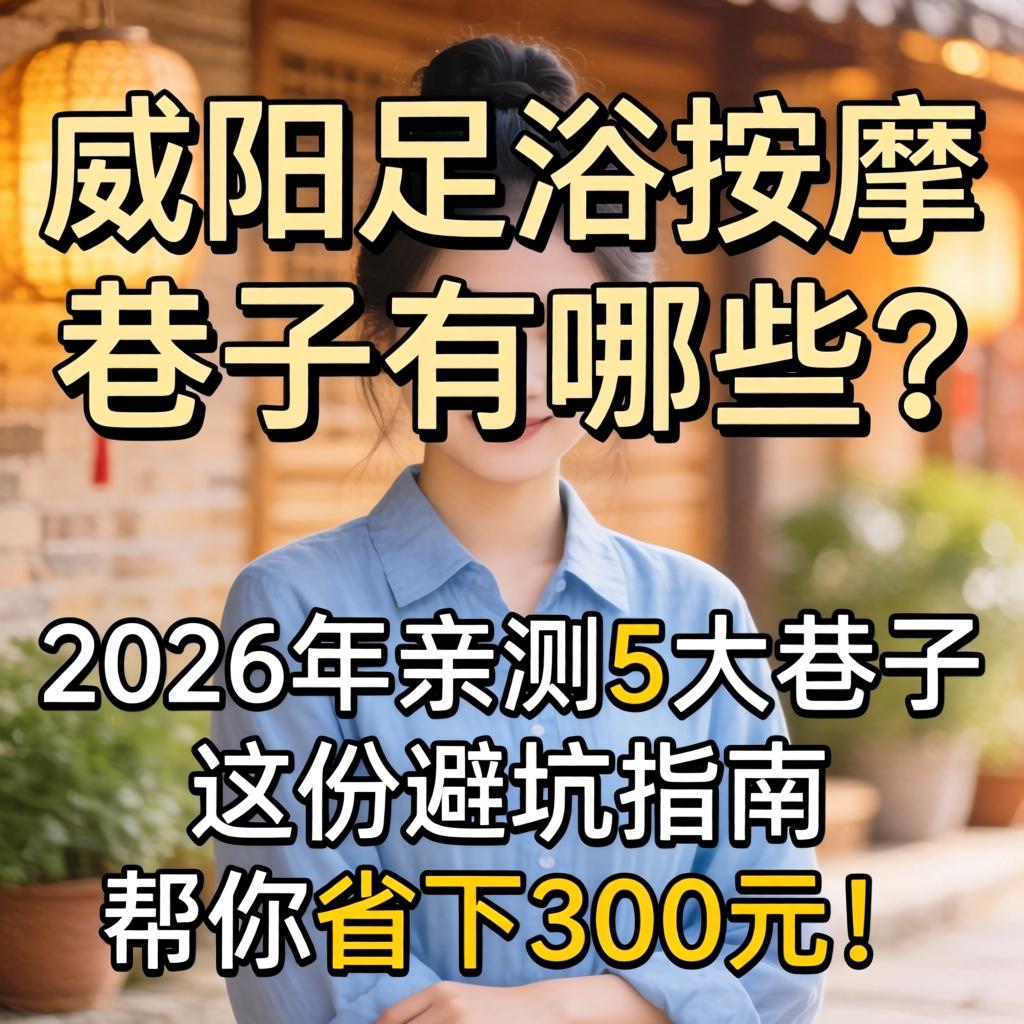 咸阳足浴按摩巷子有哪些？2026年亲测5大巷子，这份避坑指南帮你省下300元！