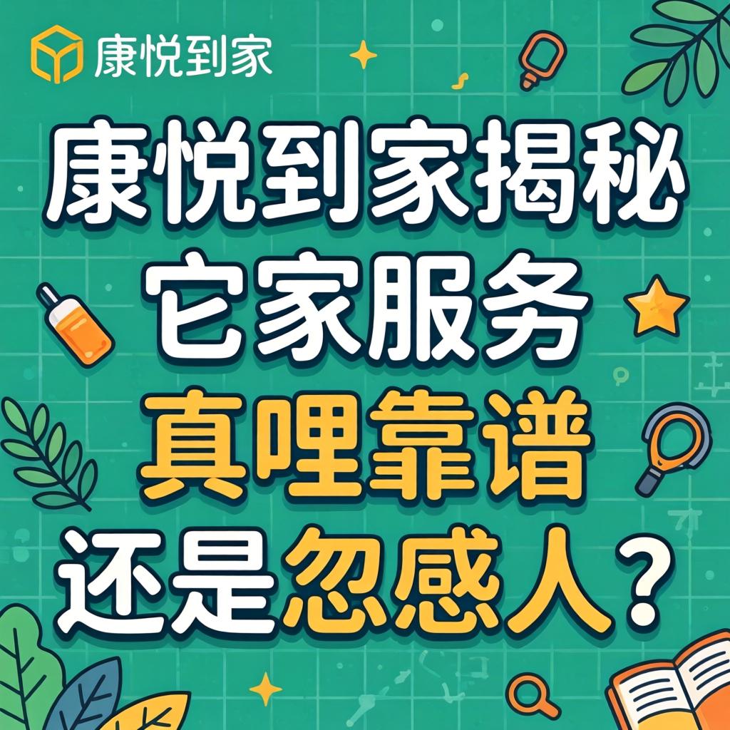 康悦到家揭秘:它家服务真哩靠谱还是忽悠人?